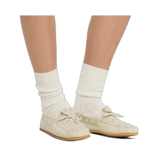 Gg Crystal Driver Loafer