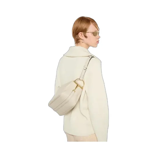 Half Horsebit Medium Shoulder Bag