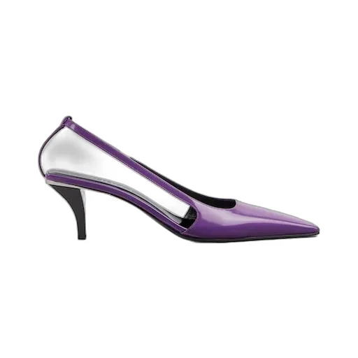 Slingback With Crystal Logo