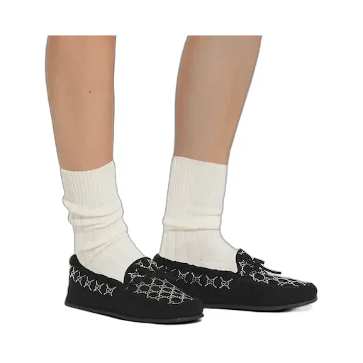 Gg Crystal Driver Loafer