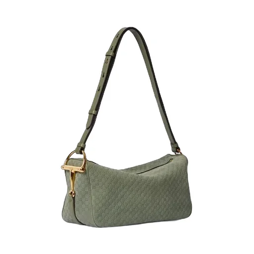 Half Horsebit Medium Shoulder Bag