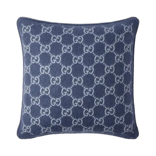 Gg Wool Cashmere Jacquard Cushion