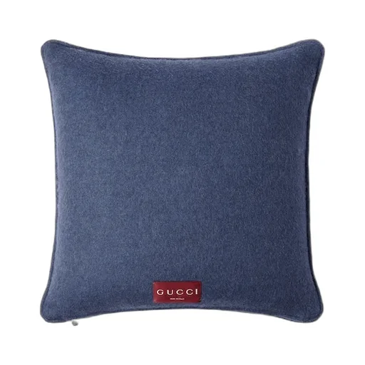 Gg Wool Cashmere Jacquard Cushion