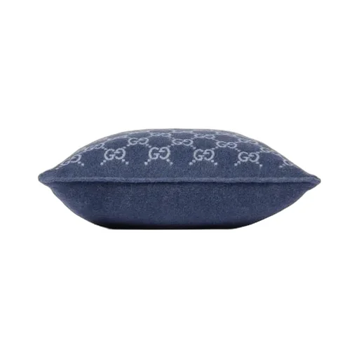 Gg Wool Cashmere Jacquard Cushion
