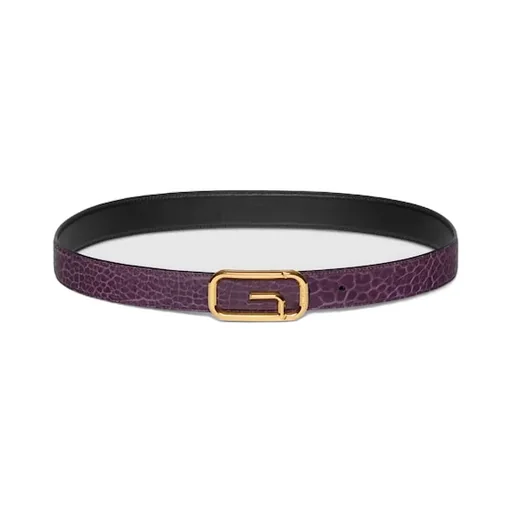 Reversible Belt With Square G Buckle