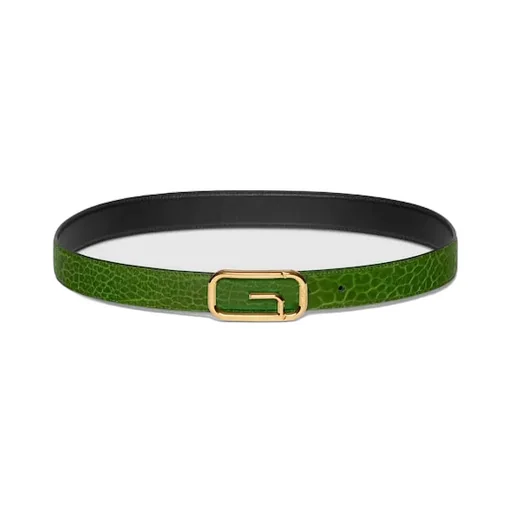 Reversible Belt With Square G Buckle