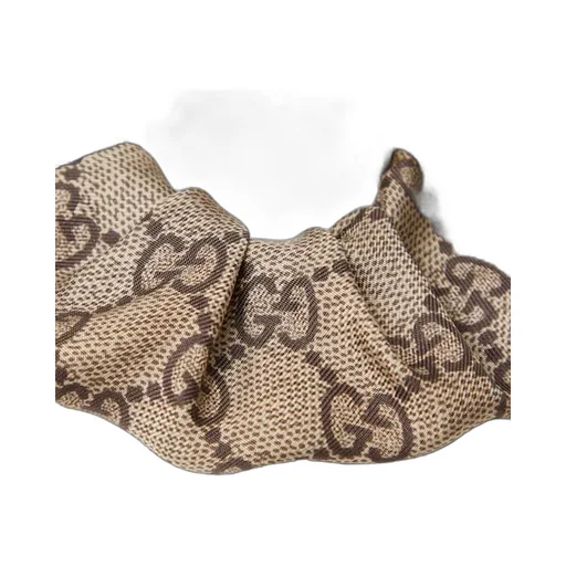 Gg Silk Scrunchie