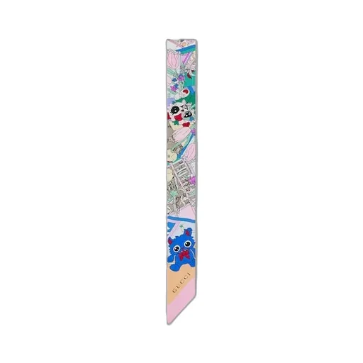Besties Printed Silk Twill Ribbon