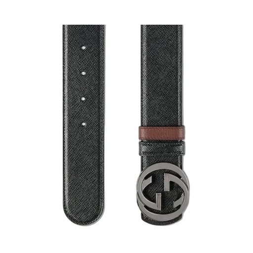 Reversible Belt With Interlocking G Buckle