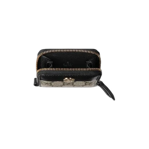 Gg Marmont Bi-Colour Zip Around Wallet