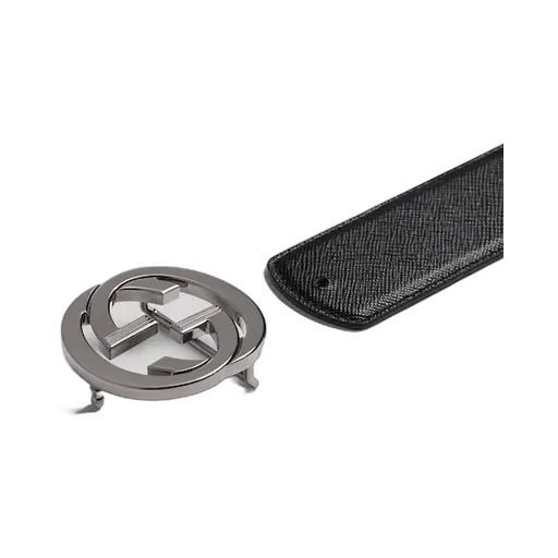 Reversible Belt With Interlocking G Buckle