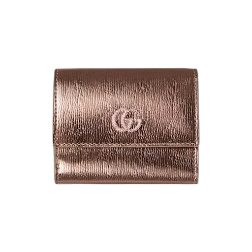 Gg Marmont Bi-Colour Mini Wallet