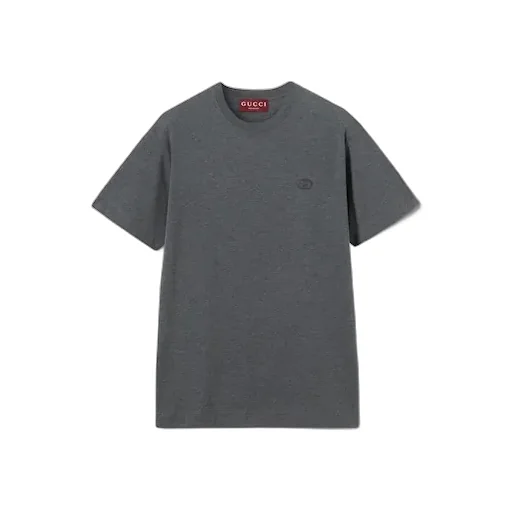 Cotton Jersey T-Shirt With Embroidery
