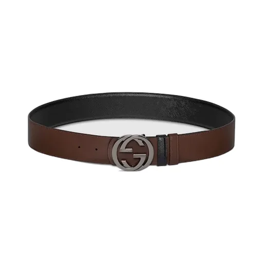 Reversible Belt With Interlocking G Buckle