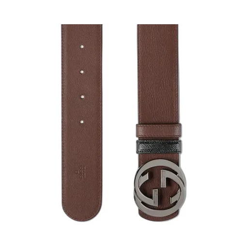 Reversible Belt With Interlocking G Buckle