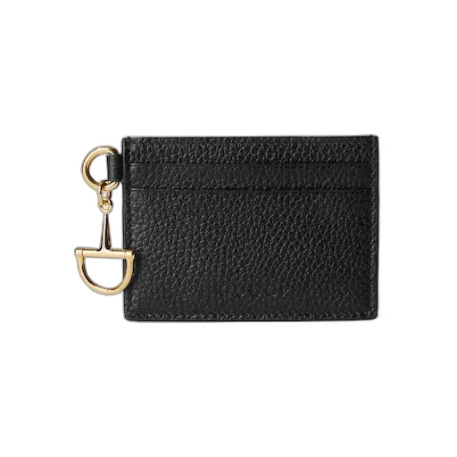 Half Horsebit Card Case