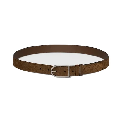 Reversible Belt With Rounded Buckle