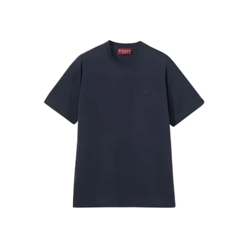 Cotton Jersey T-Shirt With Embroidery