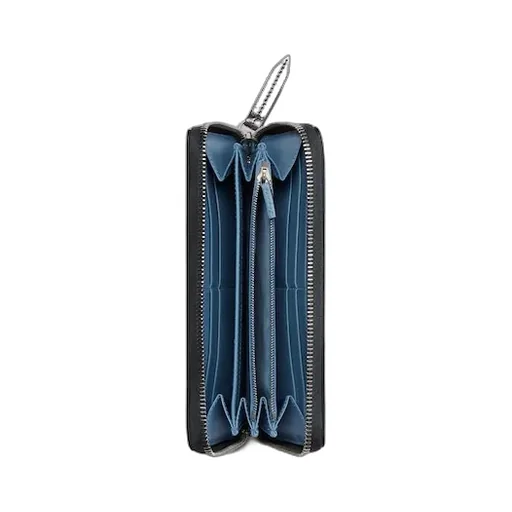 Bi-Colour Gg Marmont Zip Around Wallet