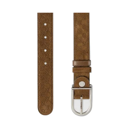 Reversible Belt With Rounded Buckle