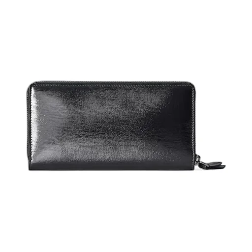 Bi-Colour Gg Marmont Zip Around Wallet