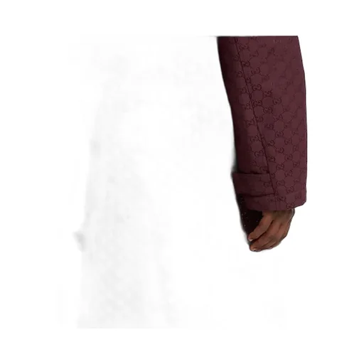 Gg Canvas Trousers With Crystals