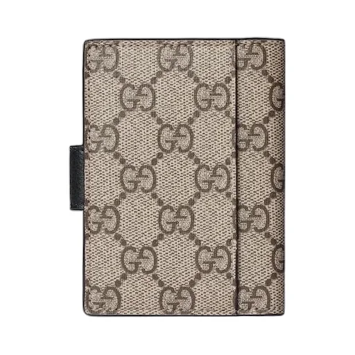 Bi-Colour Gg Marmont Card Case