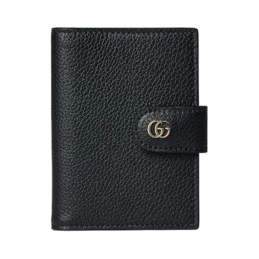 Bi-Colour Gg Marmont Card Case