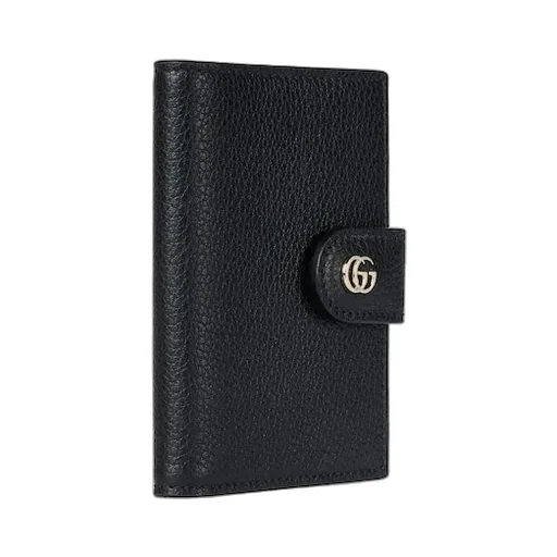 Bi-Colour Gg Marmont Card Case