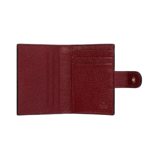 Bi-Colour Gg Marmont Card Case