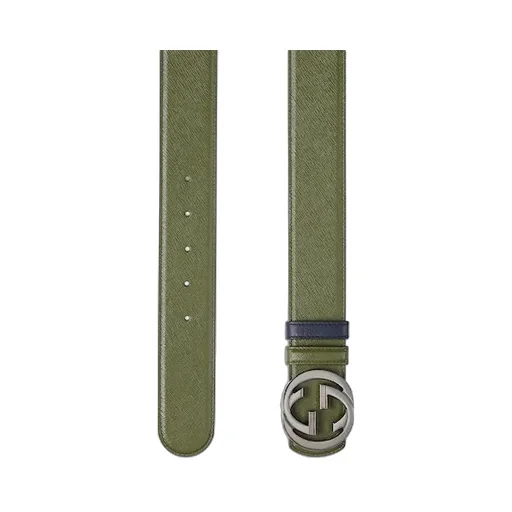 Reversible Belt With Interlocking G Buckle