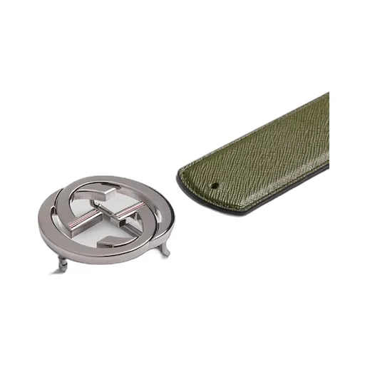 Reversible Belt With Interlocking G Buckle