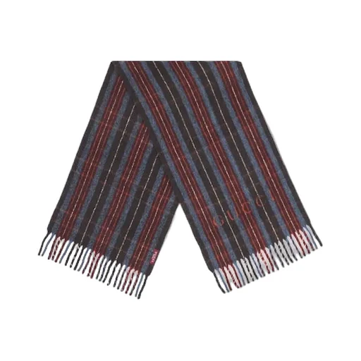 Wool Scarf With Gucci Logo