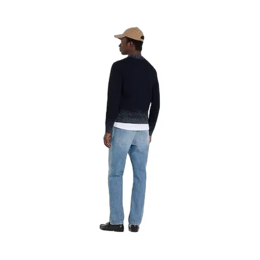 Knit Wool Jumper With Embroidery