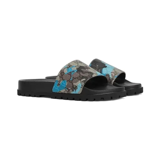 Lug-Sole Slide Sandal