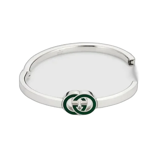 Interlocking Bangle Bracelet