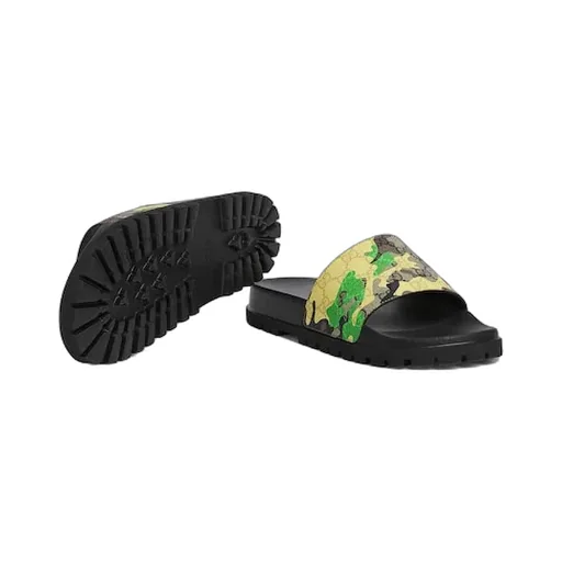Lug-Sole Slide Sandal