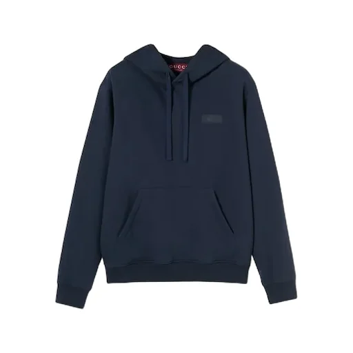 Cotton Jersey Sweatshirt With Label