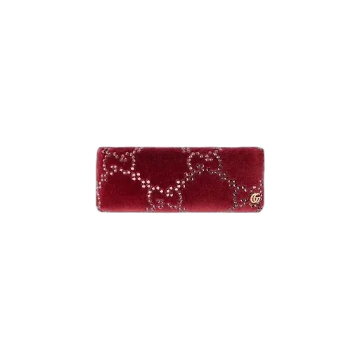 Soft Velvet Hair Clip With Crystals
