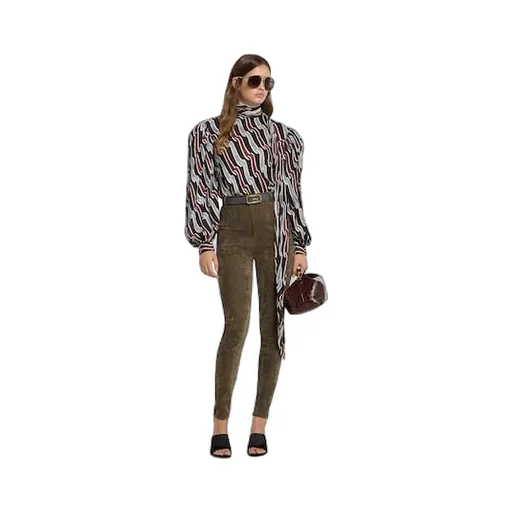 Stretch Velvet Leggings