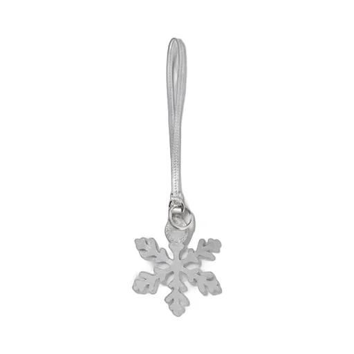 Snowflake-Shaped Bag Charm