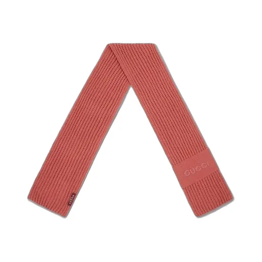 Wool Cashmere Scarf With Embroidery