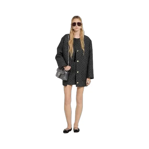 Gg Boutonné Wool Tweed Jacket