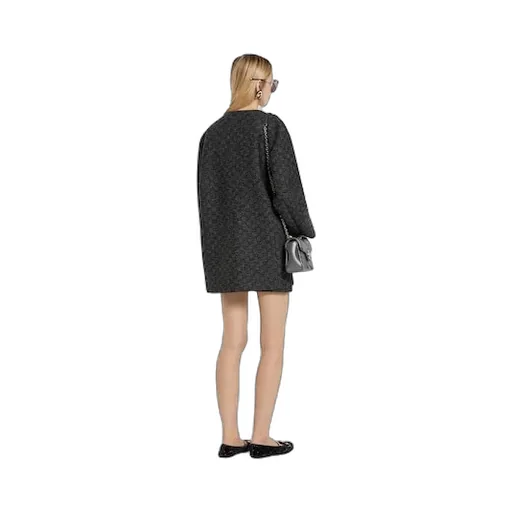 Gg Boutonné Wool Tweed Jacket