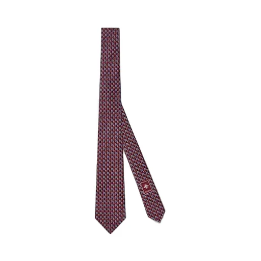 Gg Silk Jacquard Tie