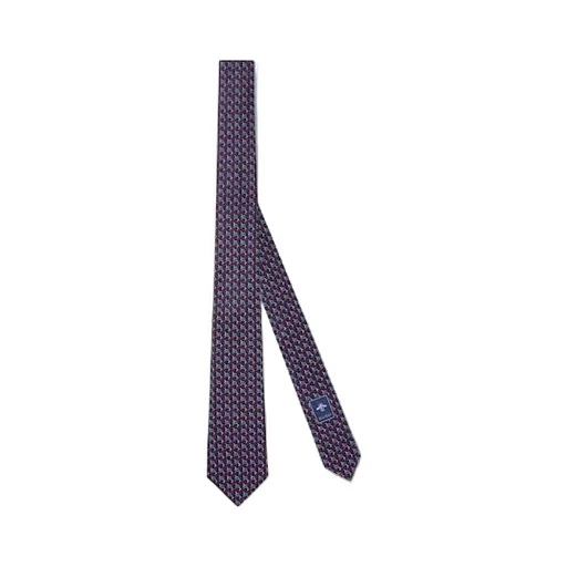 Gg Silk Jacquard Tie