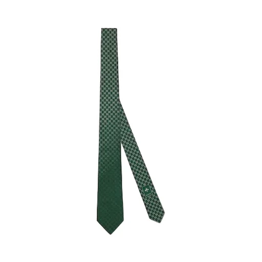 Gg Silk Jacquard Tie