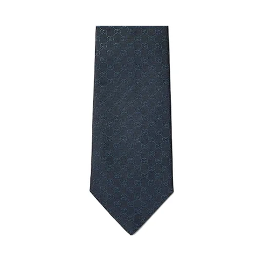 Gg Silk Jacquard Tie