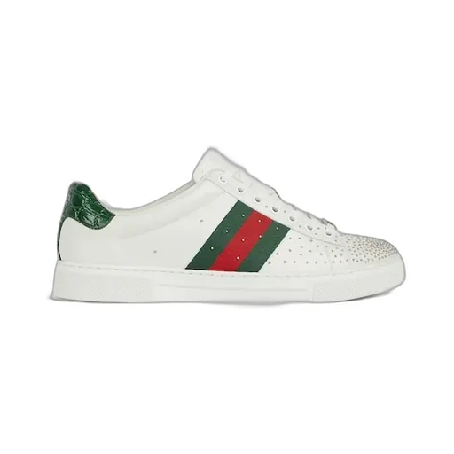 Ace Studded Trainers With Web