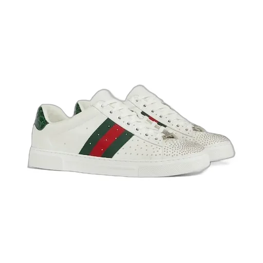 Ace Studded Trainers With Web